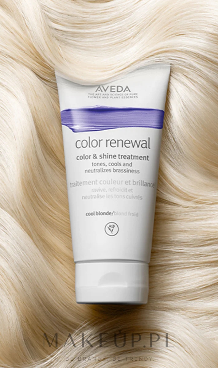 Tonizująca maska ​​do włosów - Aveda Color Renewal Color & Shine Treatment — Zdjęcie Cool Blonde