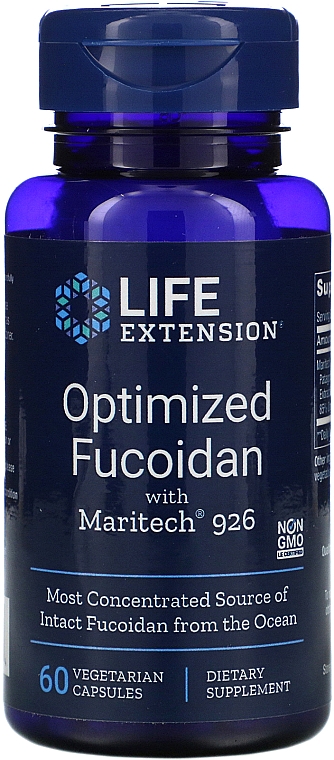 Fukoidan w kapsułkach - Life Extension Optimized Fucoidan — Zdjęcie N1