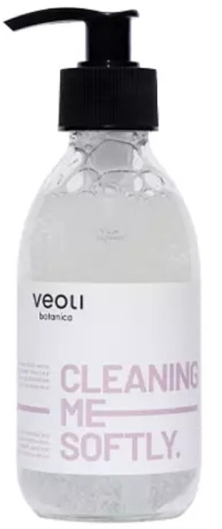 Nawilżająco-łagodzący żel do mycia twarzy - Veoli Botanica Cleaning Me Softly  — Zdjęcie N1