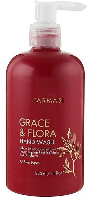 Mydło do rąk w płynie - Farmasi Grace & Flora Hand Wash — Zdjęcie N1