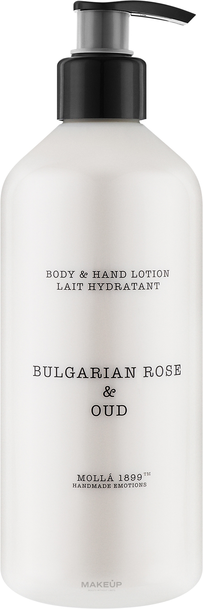 Cereria Molla Bulgarian Rose & Oud - Balsam do ciała i dłoni — Zdjęcie 500 ml