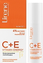 Rewitalizujący krem ​​do twarzy - Lirene C + E Vitamin Energy Cream — Zdjęcie N2