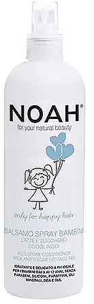 Odżywka w sprayu do włosów dla dzieci - Noah Kids Spray conditioner milk & sugar detangling — Zdjęcie N1