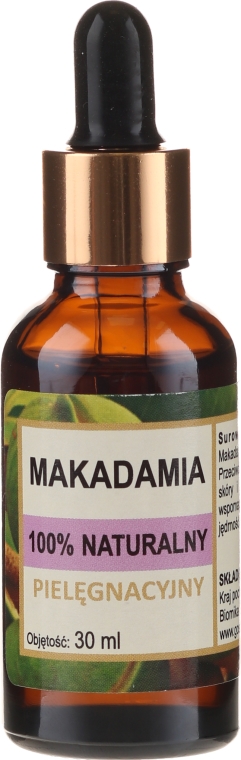 100% naturalny olej makadamia - Biomika — Zdjęcie N1