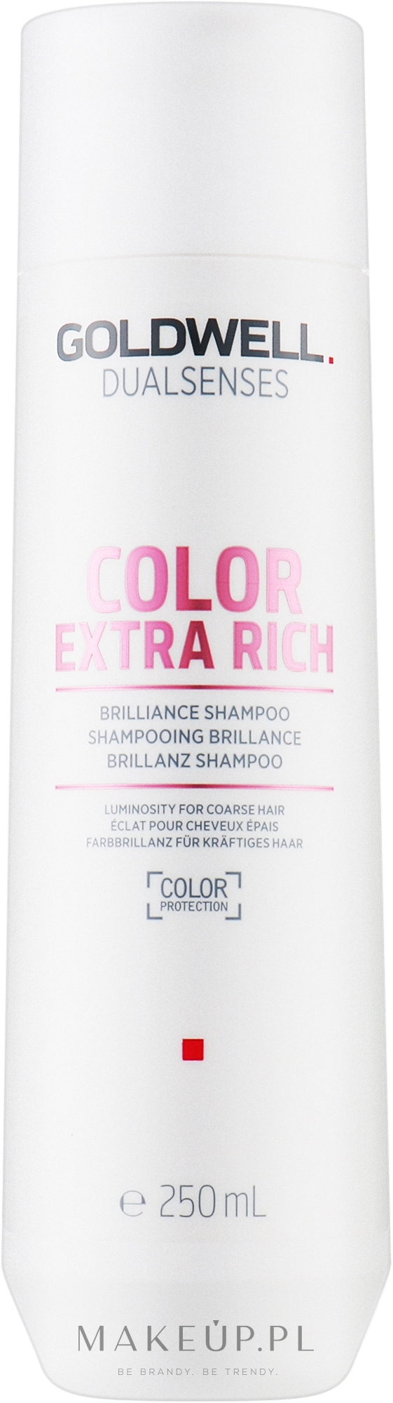 Nabłyszczający szampon do włosów farbowanych - Goldwell Dualsenses Color Extra Rich Brilliance Shampoo — Zdjęcie 250 ml