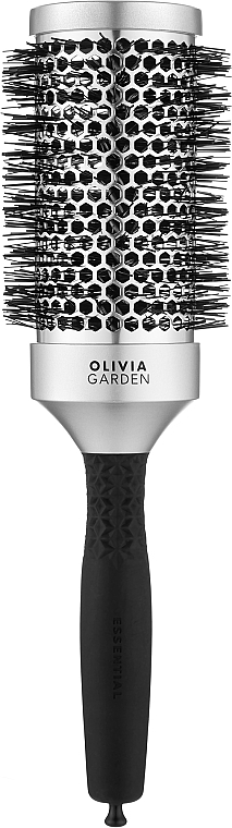 Szczotka termiczna, 55 mm - Olivia Garden Essential Blowout Classic Silver — Zdjęcie N1