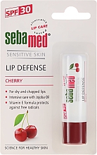 Ochronny balsam do ust Wiśnia SPF 30 - Sebamed Lip Defense Stick Cherry — Zdjęcie N1