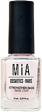 Wzmacniająca baza do paznokci - Mia Cosmetics Paris Strengthen Base Coat — Zdjęcie N1