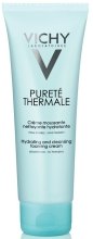 Nawilżająco-oczyszczający krem do twarzy - Vichy Pureté Thermale Hydrating And Cleansing Foaming Cream — Zdjęcie N1