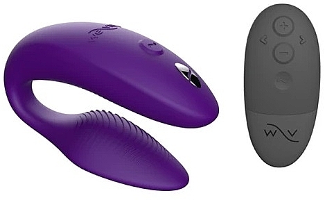 Wibrator dla par, fioletowy - We-Vibe Sync 2 Purple — Zdjęcie N2