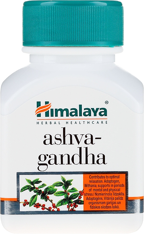 Suplement diety Ashva-gandha - Himalaya Herbals Ashvagandha 