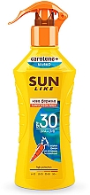Kup Mleczko przeciwsłoneczne do ciała w sprayu Beta-karoten i witamina E - Sun Like Body Milk SPF 30 New Formula