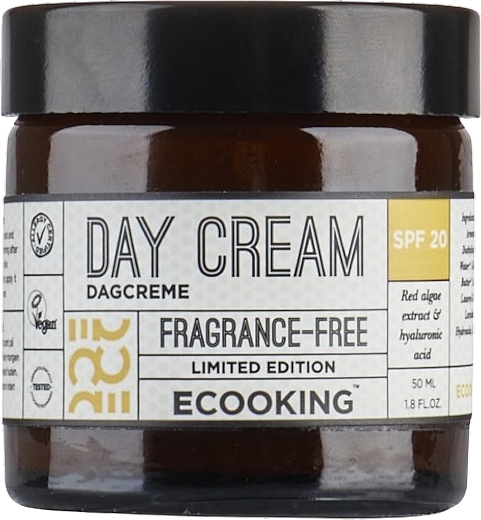 Krem do twarzy na dzień - Ecooking Day Cream Fragrance Free SPF 20 — Zdjęcie N1