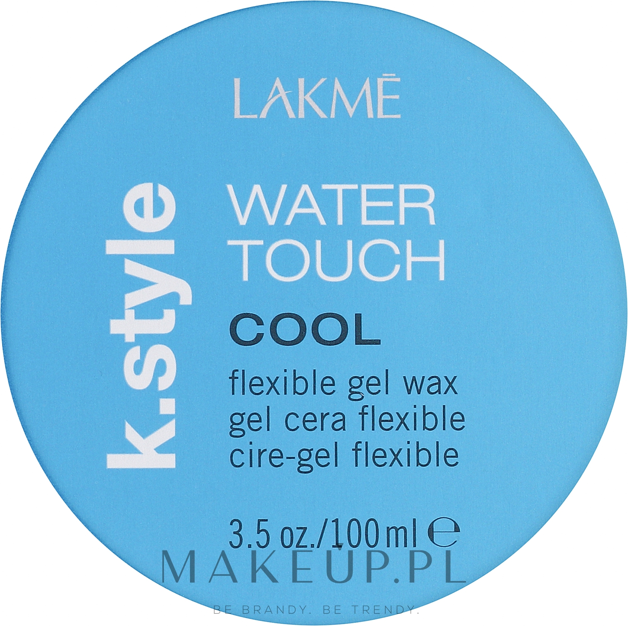 Elastyczny żel-wosk do włosów - Lakmé K.Style Water-Touch Flexible Gel Wax — Zdjęcie 100 ml