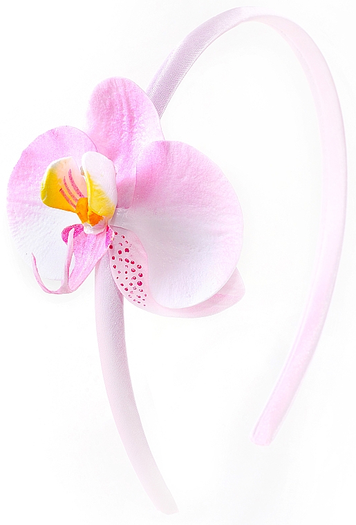 Opaska do włosów Różowa orchidea - Katya Snezhkova — Zdjęcie N1