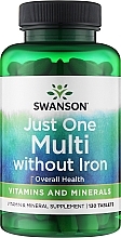 Kup Kompleks witamin i minerałów - Swanson Multi Without Iron Century Formula