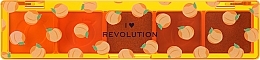 Paleta cieni do powiek - I Heart Revolution Mini Match Palette Peach Please — Zdjęcie N2