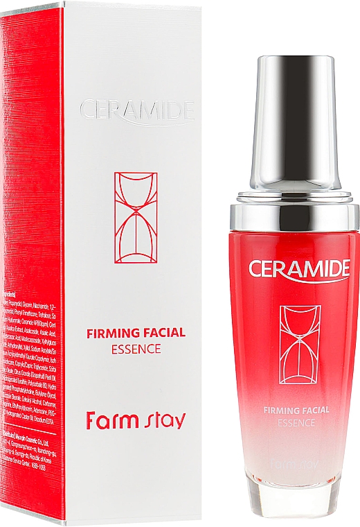 Ujędrniająca esencja do twarzy z ceramidami - FarmStay Ceramide Firming Facial Essence — Zdjęcie N1