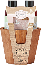 PRZECENA! Zestaw - Style & Grace Pamper Pot Gift Set (sh/gel/100ml + b/lot/100ml + bath/cryst/50g) * — Zdjęcie N1