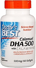Kup PRZECENA! Kwas DHA z kałamarnic w żelowych kapsułkach - Doctor's Best Calamari DHA 500 with Calamarine *