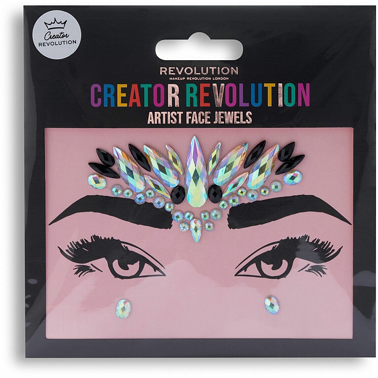Cyrkonie do twarzy - Makeup Revolution Creator Revolution Artist Face Jewels — Zdjęcie N1