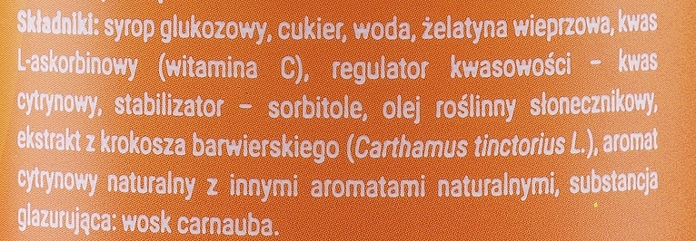 WYPRZEDAŻ Suplement diety w postaci żelek Witamina C - Noble Health Vitamin C * — Zdjęcie N3