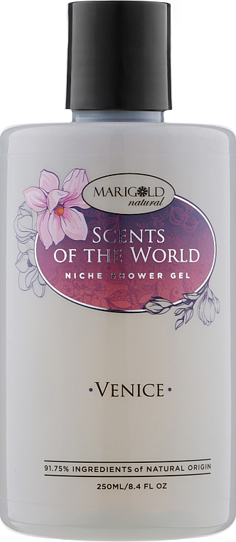Perfumowany żel pod prysznic - Marigold Natural Venice Niche Shower Gel — Zdjęcie N1
