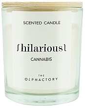 Świeca zapachowa Konopie - Ambientair The Olphactory Hilarious Cannabis Candle — Zdjęcie N1