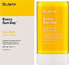 Sztyft do twarzy z filtrem przeciwsłonecznym - Dr.Jart + Every Sun Day Sun Stick SPF 48 / PA++++ — Zdjęcie N2