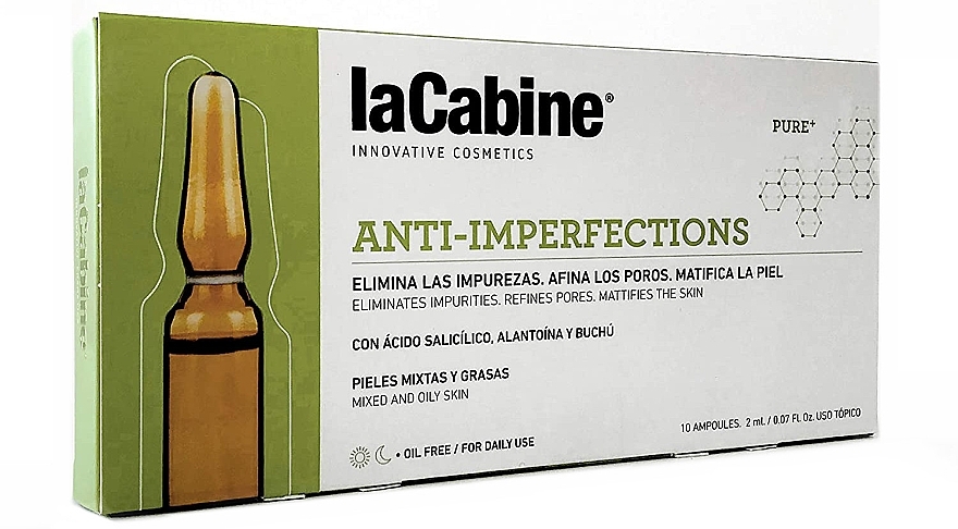 Ampułki do twarzy przeciw niedoskonałościom - La Cabine Anti-Imperfection — Zdjęcie N2