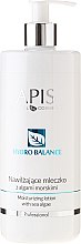 Nawilżające mleczko do twarzy z algami morskimi - APIS Professional Hydro Balance — Zdjęcie N5