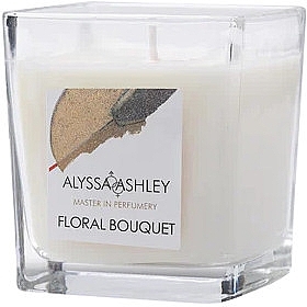 Świeca zapachowa - Alyssa Ashley Floral Bouquet Candle — Zdjęcie N1