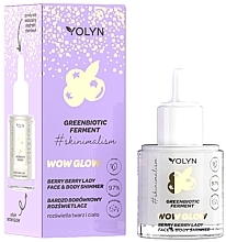 Kup PRZECENA! Rozświetlacz do twarzy i ciała Bardzo borówkowy - Yolyn Berry Berry Lady Face & Body Illuminator *