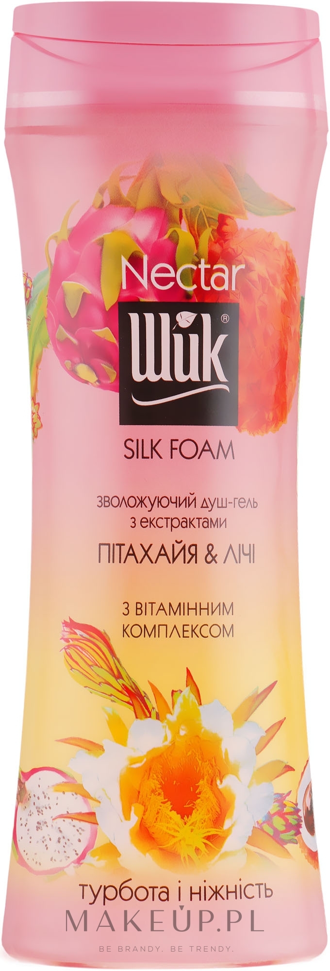 Nawilżający żel pod prysznic Pitaja i liczi - Pianka do mycia Nectar Silk Foam — Zdjęcie 250 ml
