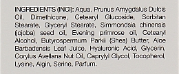 Krem do twarzy na noc z kwasem hialuronowym i ekstraktem ze śluzu ślimaka - Elenis Primula Hyaluronic Acid&Snail — Zdjęcie N4