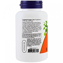 Suplement diety Jagody głogu, 540 mg - Now Foods Hawthorn Berry Veg Capsules — Zdjęcie N3