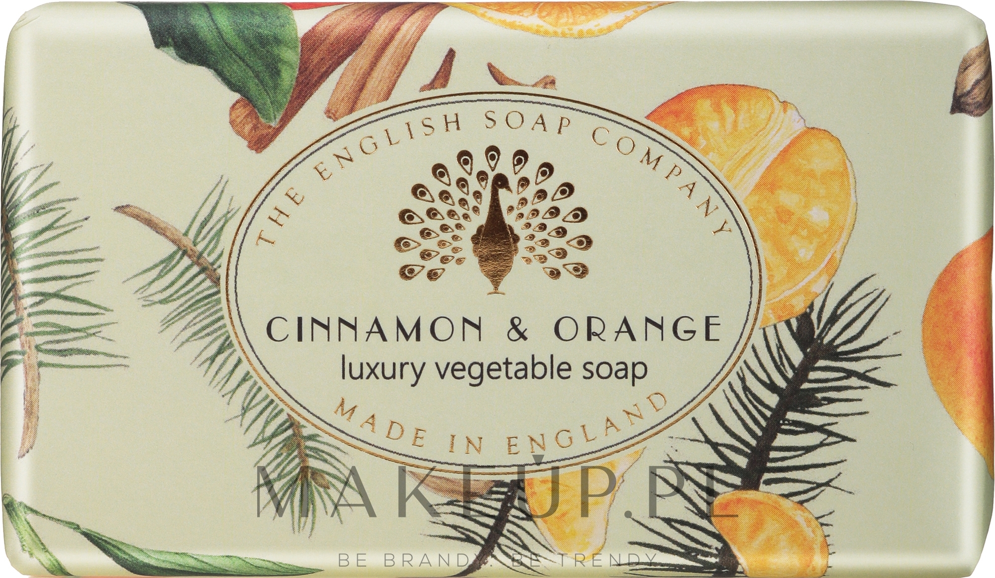 Mydło Cynamon i pomarańcza - The English Soap Company Vintage Collection Cinnamon & Orange Soap — Zdjęcie 190 g