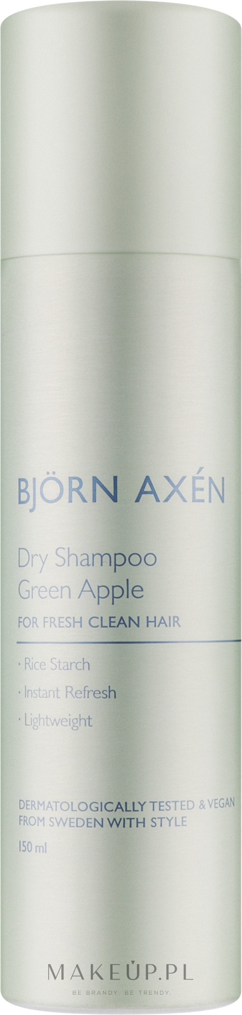 Suchy szampon o zapachu zielonego jabłka - BjOrn AxEn Dry Shampoo Green Apple — Zdjęcie 150 ml