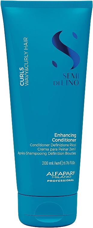Odżywka do włosów kręconych - Alfaparf Semi Di Lino Curls Enhancing Conditioner — Zdjęcie N1