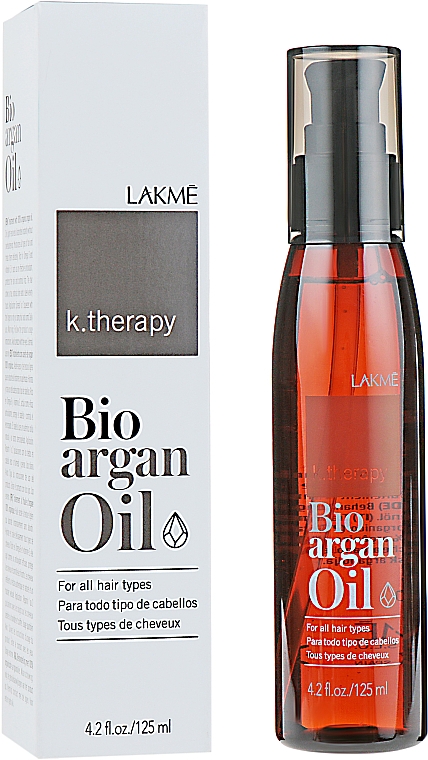 Olejek arganowy do włosów - Lakme K.Therapy Bio Argan Oil — Zdjęcie N1