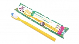 Kup PRZECENA! Miękka szczoteczka do zębów z wymienną główką, żółta - Lamazuna Toothbrush *