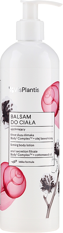 Antycellulitowy balsam do ciała Filtrat ze śluzu ślimaka + Body3 Complex - Vis Plantis Helix Vital Care