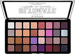 Paleta cieni do oczu i twarzy z 32 odcieniami - NYX Professional Makeup Ultimate Party on Sunset — Zdjęcie N1