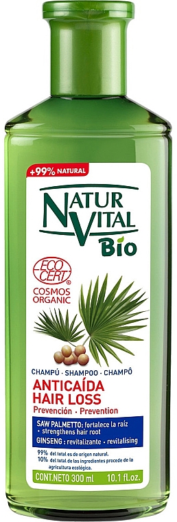 Szampon przeciw wypadaniu włosów - Natur Vital Bio Detox Anti-Queda Shampoo — Zdjęcie N1