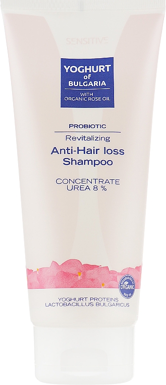 Rewitalizujący szampon przeciw wypadaniu włosów Mocznik 8% - BioFresh Yoghurt of Bulgaria Probiotic Revitalizing Anti-Hail Loss Shampoo — Zdjęcie N2
