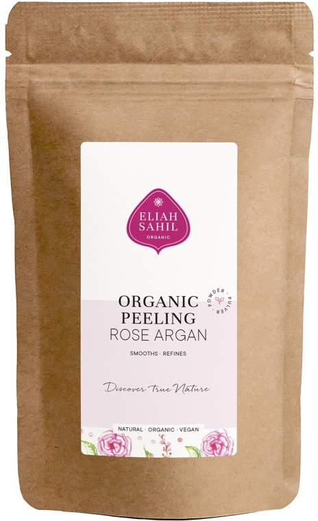 Wygładzający peeling organiczny do ciała Róża i argan - Eliah Sahil Peeling Organic Rose Argan — Zdjęcie N1