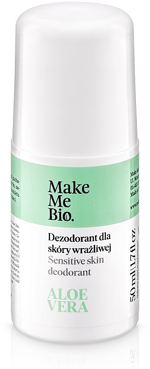 Naturalny dezodorant z wyciągiem z aloesu - Make Me Bio Deo Natural Roll-On