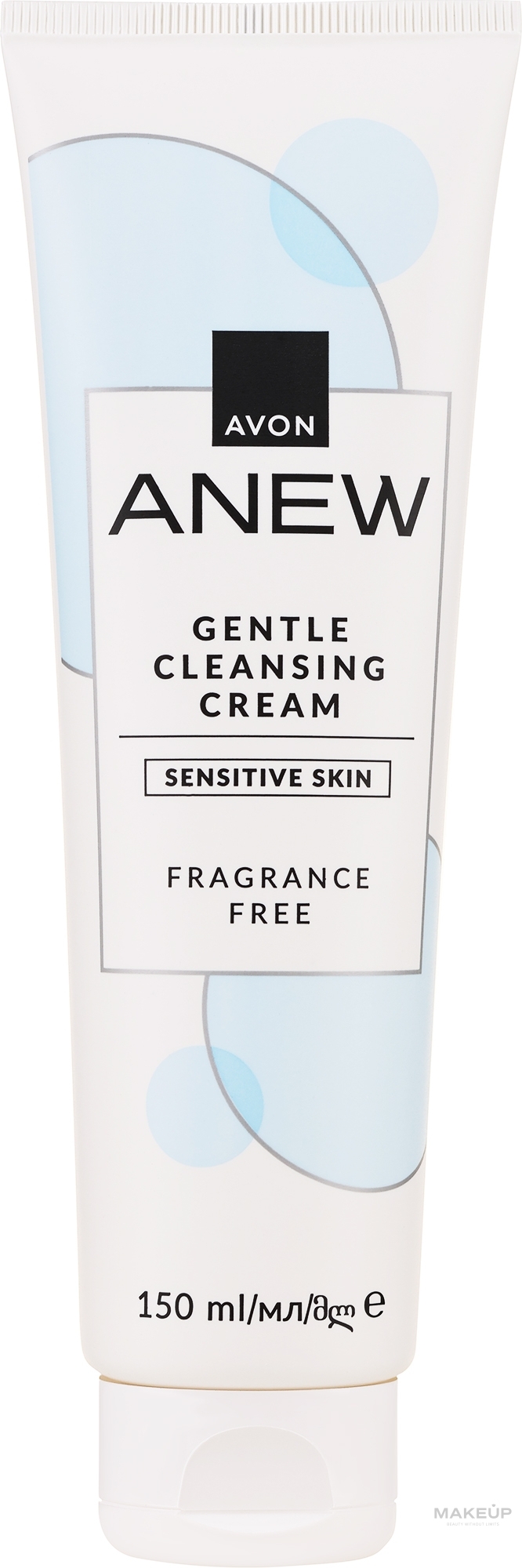 Kremowy płyn do mycia twarzy Sensitive+ - Avon Anew Sensitive+ Cream Cleanser — Zdjęcie 150 ml