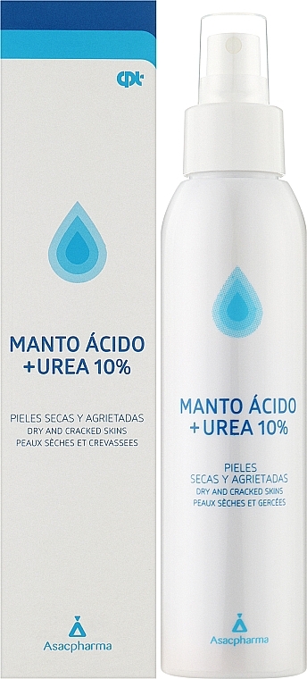 Nawilżający spray z mocznikiem 10% - Asacpharma CPI Mantle Acid + Urea 10% — Zdjęcie N2