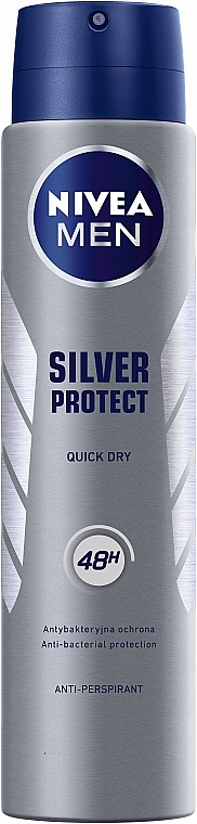 Antyperspirant w sprayu dla mężczyzn - NIVEA MEN Deodorant Silver Protect Dynamic Power — Zdjęcie N2